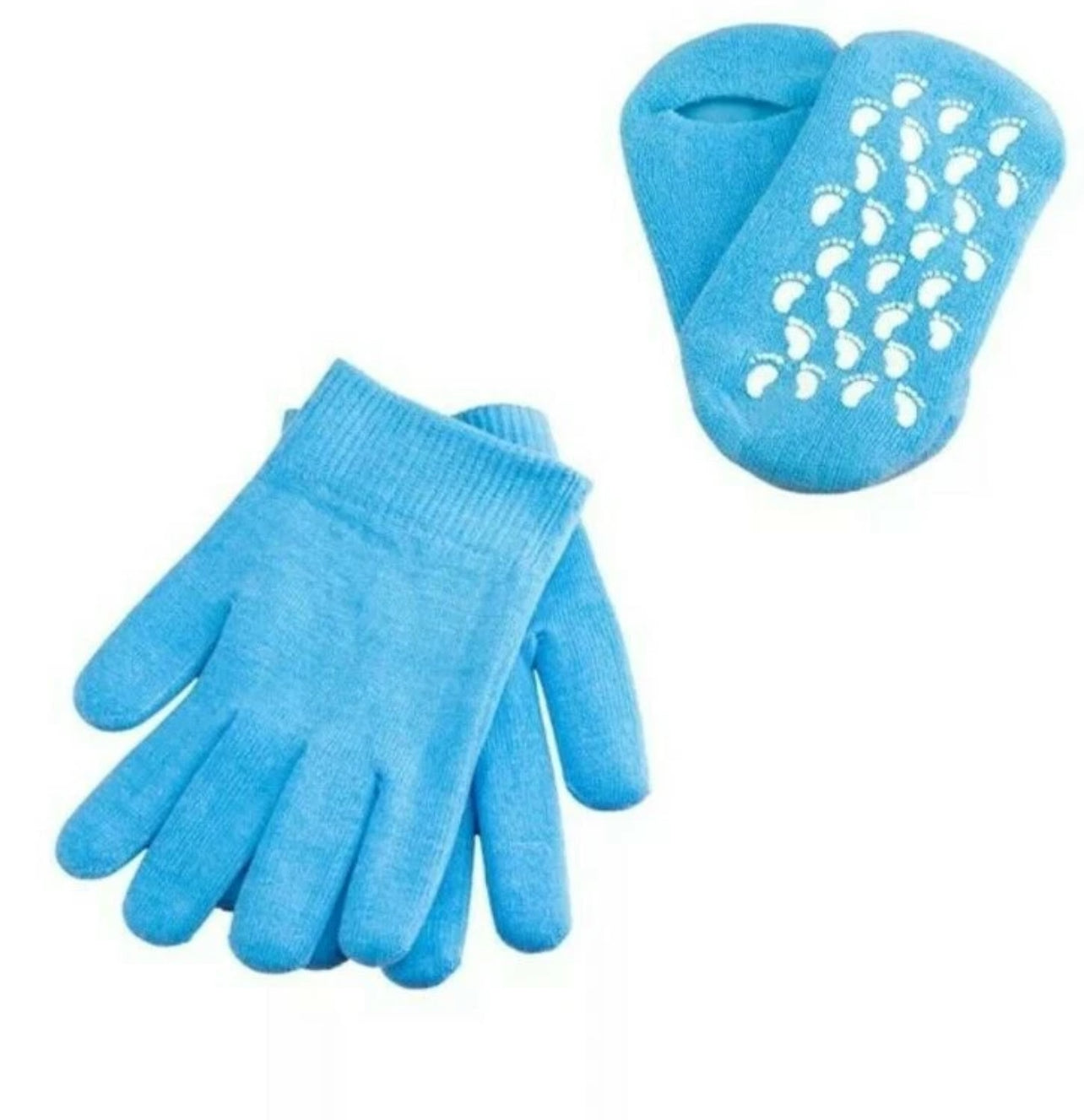 Soften Silicon Moisturize Cracked Skin Care Gel Spa Gloves and Socks