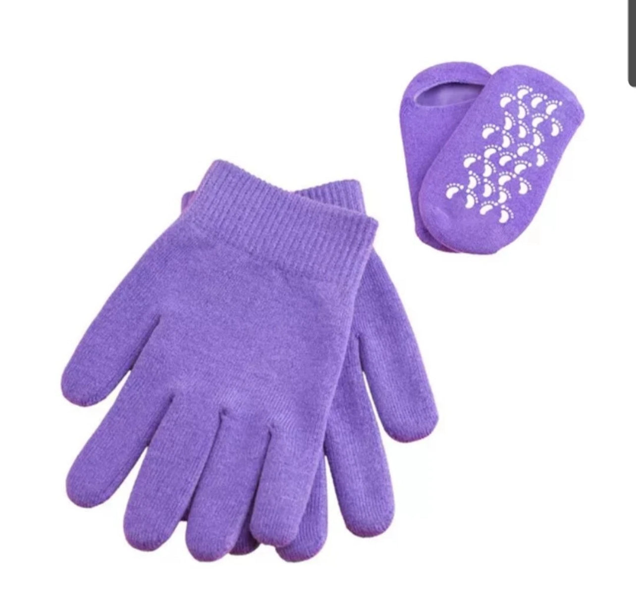 Soften Silicon Moisturize Cracked Skin Care Gel Spa Gloves and Socks